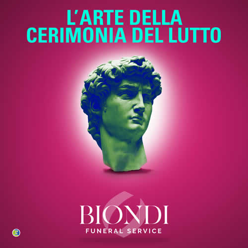 Post campagna social Biondi pompe funebri