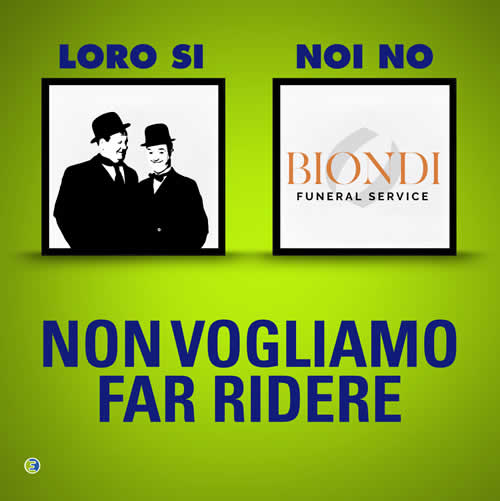 Post campagna social Biondi servizi funebri