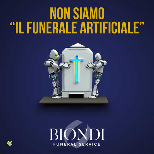 Post campagna social azienda funebre Biondi