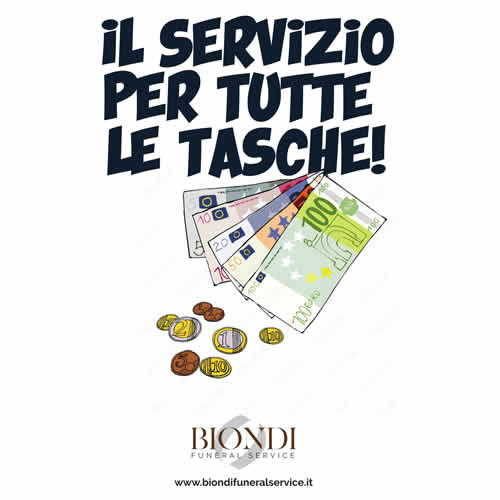 Post campagna social impresa funebre Biondi
