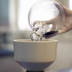 Filtraggio delle ceneri